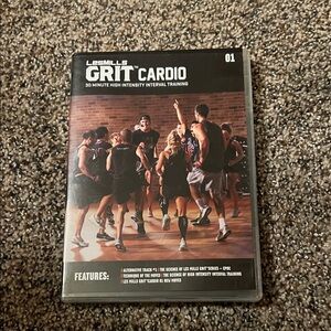 GRIT Cardio DVD - Black Cover
